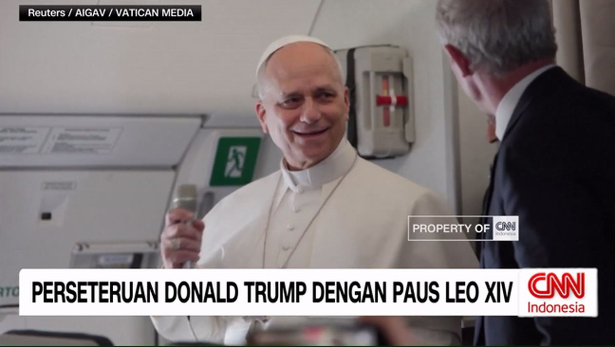 Perseteruan Donald Trump dengan Paus Leo XIV