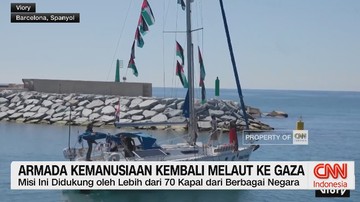 VIDEO: Armada dari Spanyol Siap Tembus Blokade Gaza