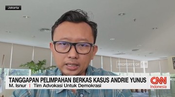 VIDEO: Tanggapan Pelimpahan Berkas Kasus Andrie Yunus