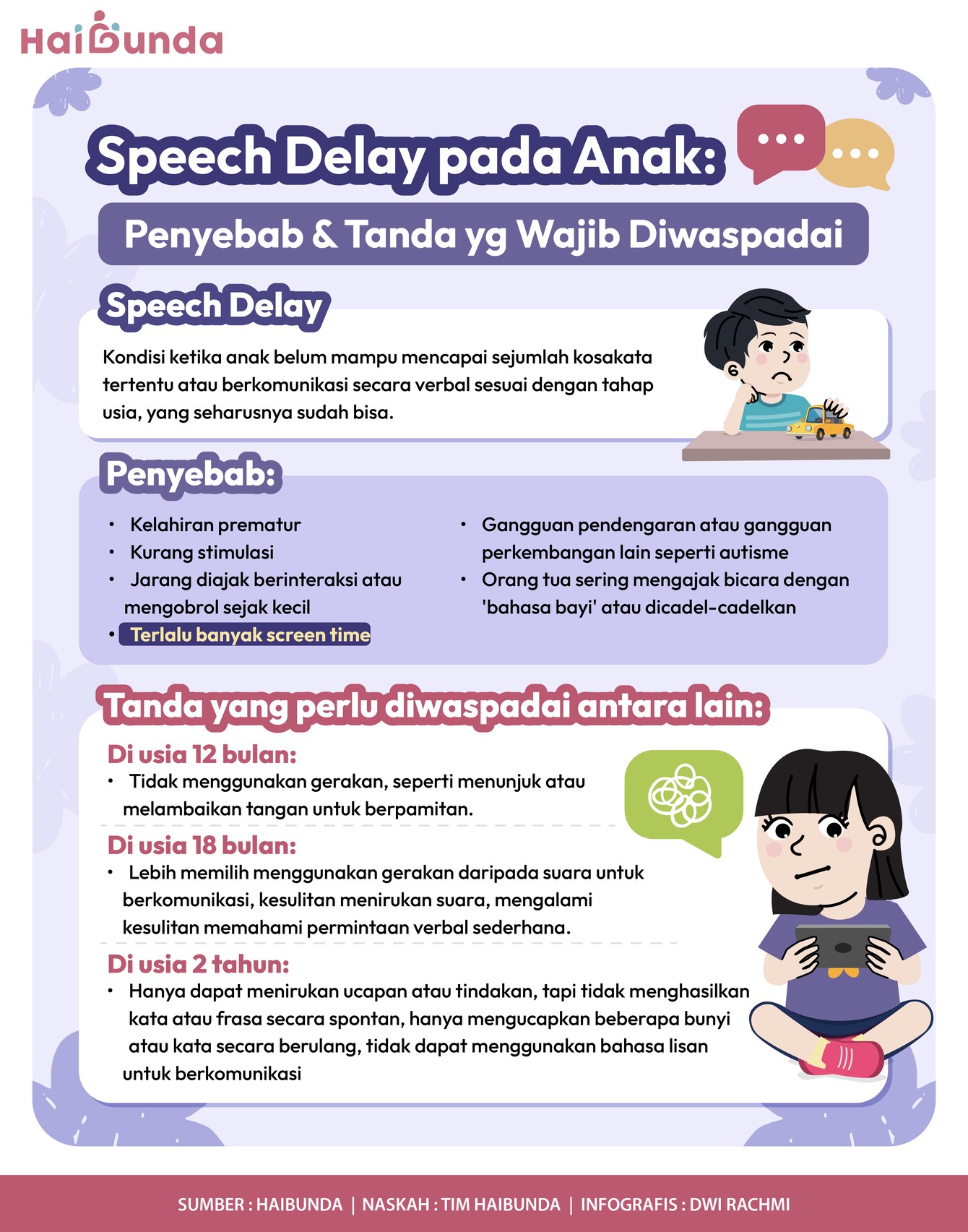 Speech delay