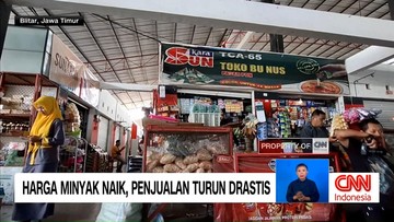 VIDEO: Minyak Goreng Melonjak, Penjualan Pedagang Anjlok Drastis