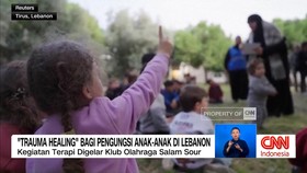 VIDEO: Anak-anak Pengungsi Lebanon Jalani Trauma Healing Akibat Perang