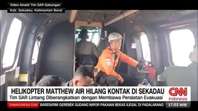 VIDEO: Helikopter Matthew Air Hilang Kontak, Pencarian Dipercepat