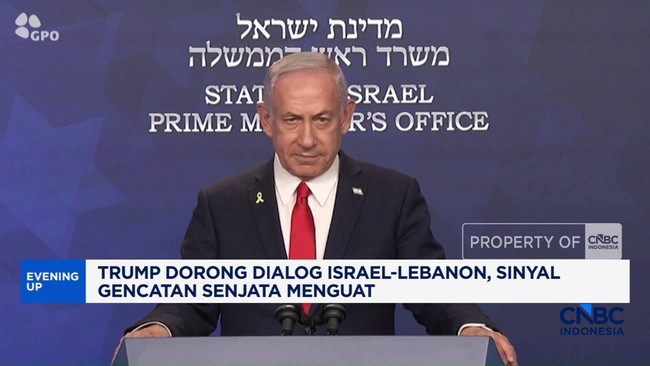 Video: Trump Dorong Dialog Israel-Lebanon, Sinyal Gencatan Senjata