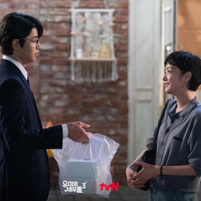Kim Jae Won dan Kim Go Eun saat membintangi drama Korea Yumi's Cells 3
