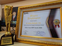 Andre Rosiade Raih Legislator Penggerak Pembangunan di KWP Awards 2026