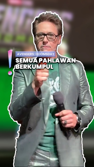 Video: Avengers: Doomsday Siap Tayang, Chris Evans-Hemsworth Bertemu Lagi