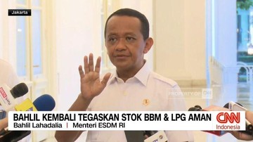 VIDEO: Bahlil Kembali Tegaskan Stok BBM dan LPG Aman