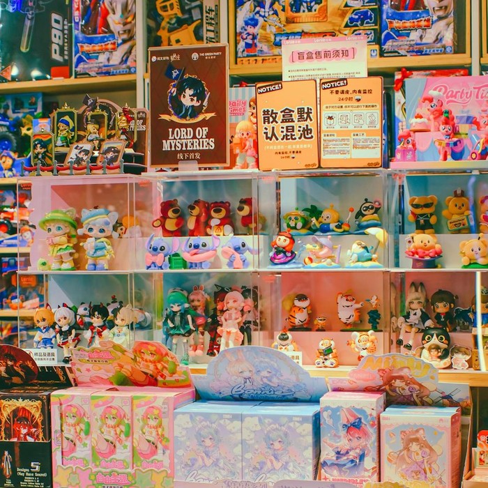 Ilustrasi merchandise anime