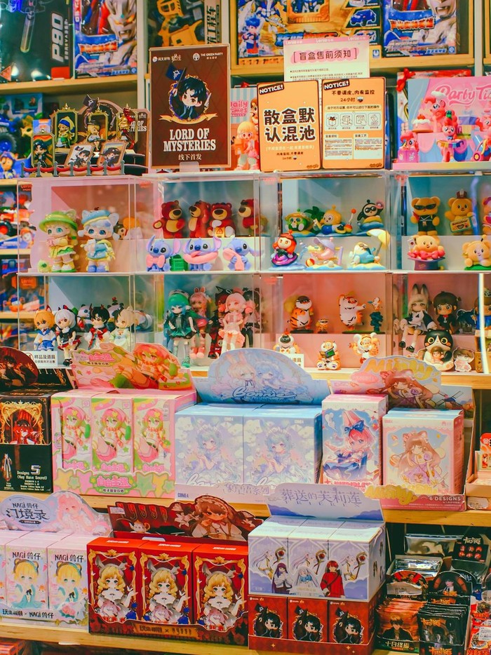 Ilustrasi merchandise anime