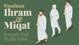 INFOGRAFIS: Panduan Ihram dan Miqat, Jemaah Haji Wajib Tahu