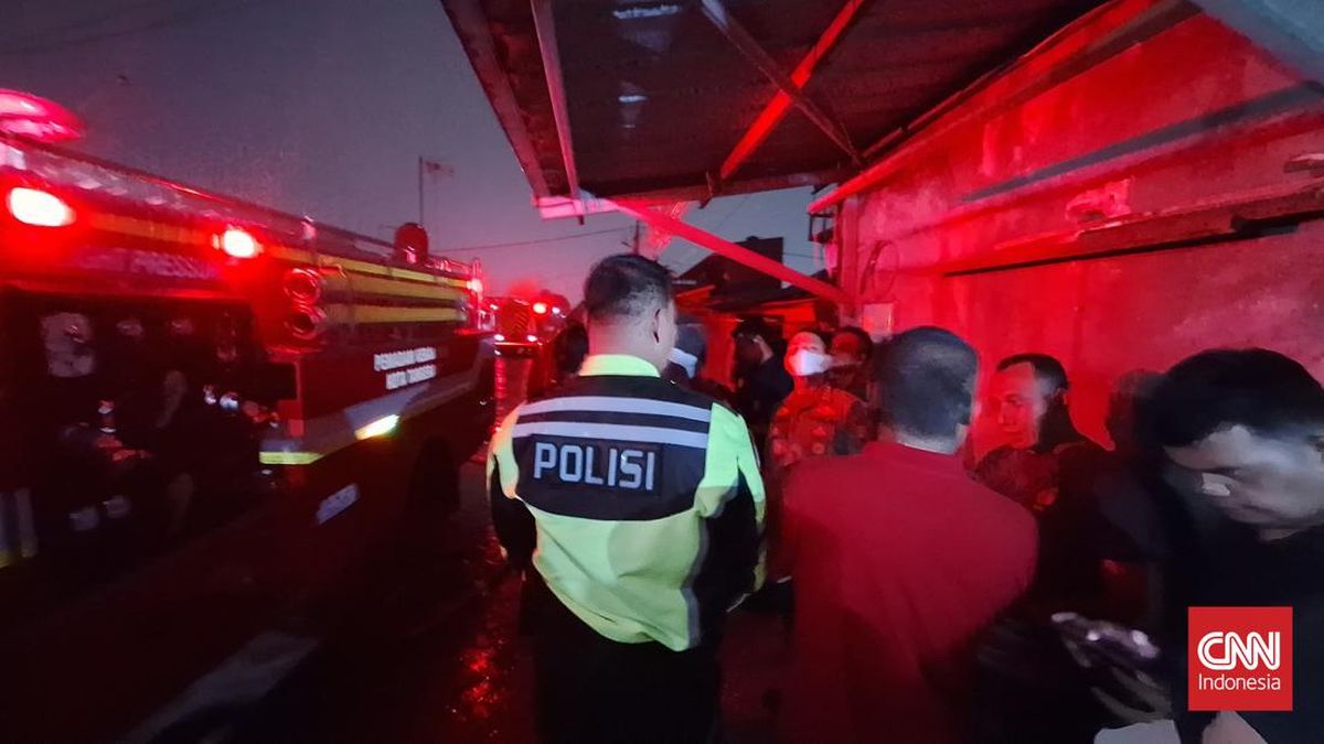 Kebakaran Di Kompleks Asrama Polri Diduga Berasal Dari Kompor Warga