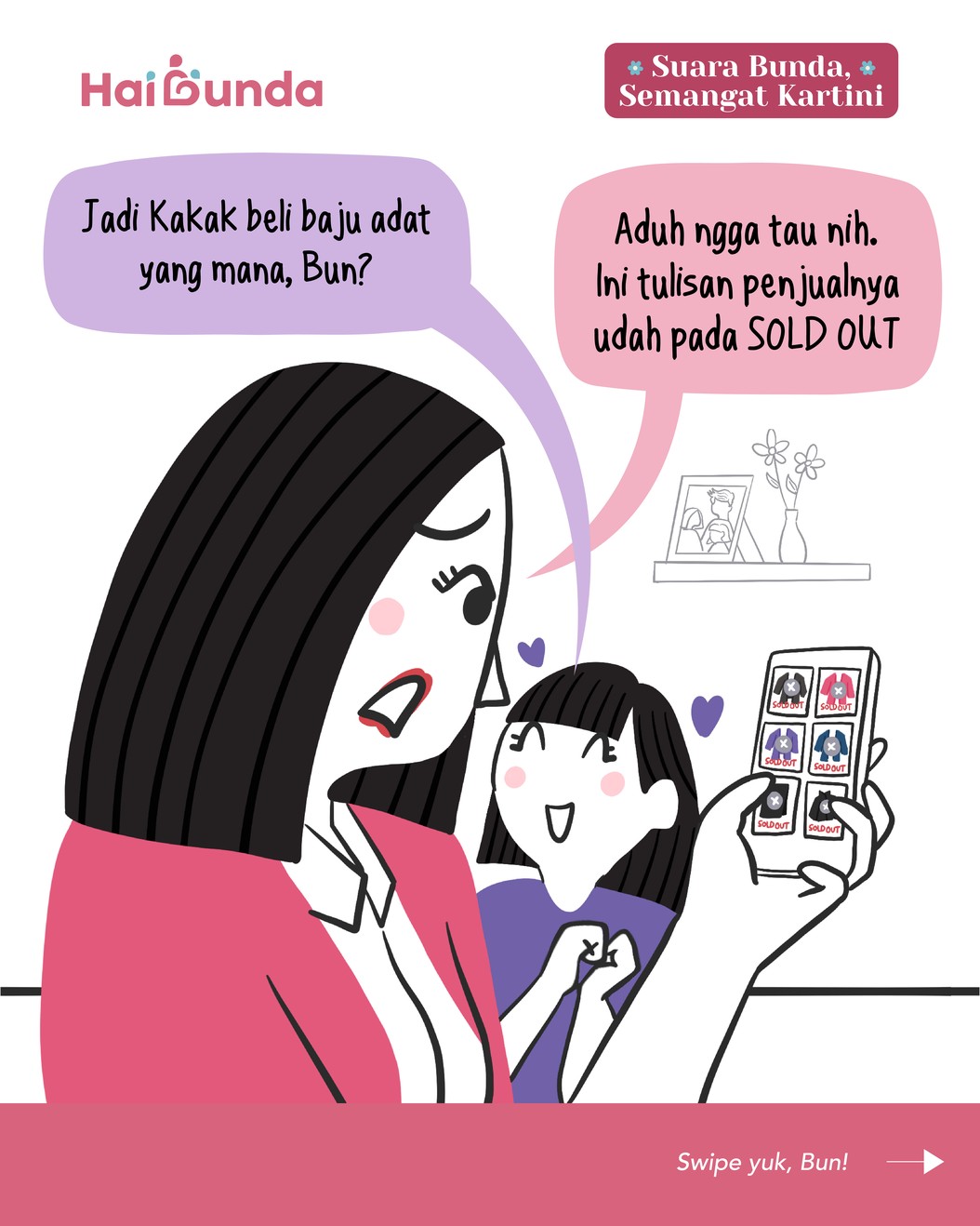 Hari Kartini setiap tahun diperingati dengan kreatif oleh anak-anak sekolah&period; Termasuk Si Kakak yang tahun ini didandani oleh Ayah&period; Gimana ya penampilannya&quest;