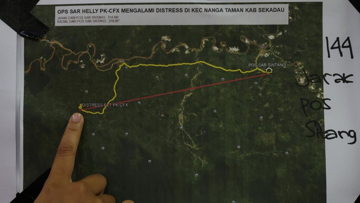 Seluruh Korban Tewas Helikopter Jatuh Sudah Dievakuasi