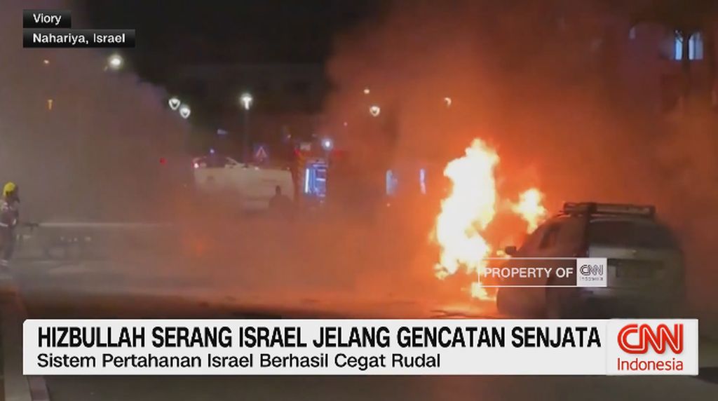 VIDEO: Hizbullah Serang Israel Jelang Gencatan Senjata
