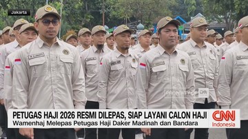 VIDEO: Petugas Haji 2026 Resmi Dilepas, Siap Layani Calon Haji