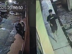 Detik-detik Rekaman CCTV Alung Tersangka 58 Kg Sabu Kabur dari Polda Jambi