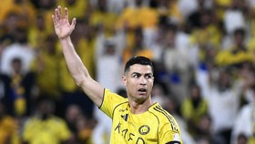 Soccer Football - Saudi Pro League - Al Nassr v Al Ettifaq - Al Awwal Park, Riyadh, Saudi Arabia - April 15, 2026 Al Nassr's Cristiano Ronaldo reacts REUTERS/Stringer
