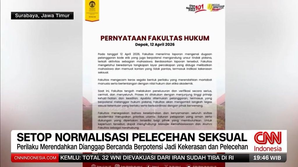 VIDEO: Setop Normalisasi Pelecehan Seksual