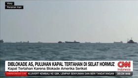 VIDEO: Kapal-Kapal Tertahan Usai Blokade Militer Amerika Serikat