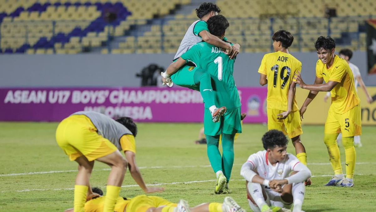 Foto: Timnas Indonesia U-17 Kalah Saat Jumpa Malaysia