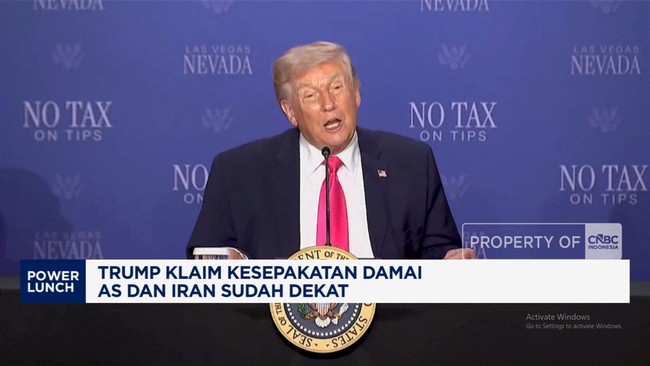 Video: Trump Klaim Kesepakatan Damai AS dan Iran Sudah Dekat