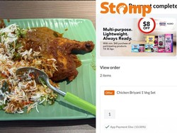 Zonk! Pesan Nasi Biryani Hampir Rp 150 Ribu Isinya Mengecewakan