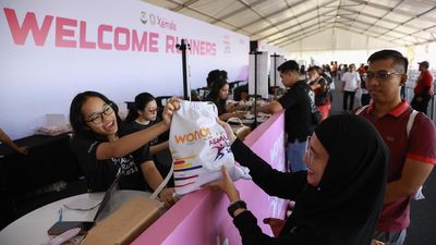 Aksi Donasi wondr Kemala Run 2026, Berlari Sambil Berbagi