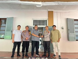 Kapolres Kediri Cek Kebun Dhoho Dukung Swasembada Gula