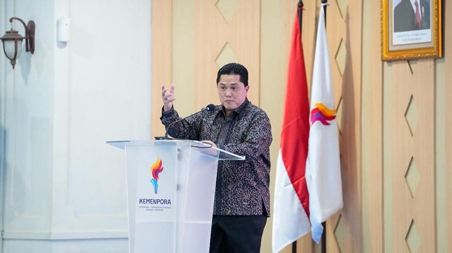 Erick Thohir sebut Pemerintah Indonesia memberikan dukungan sebagai tuan rumah FIFA ASEAN Cup 2026.