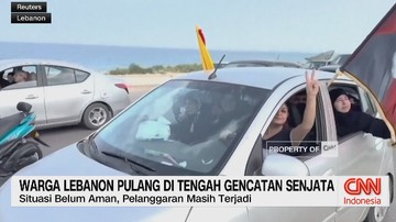 VIDEO: Warga Lebanon Pulang di Tengah Gencatan Senjata