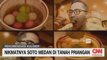 VIDEO: Nikmatnya Soto Medan di Tanah Priangan