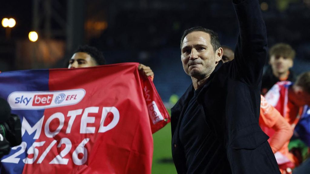 Lampard Resmi Bawa Coventry Promosi ke Premier League Setelah 25 Tahun