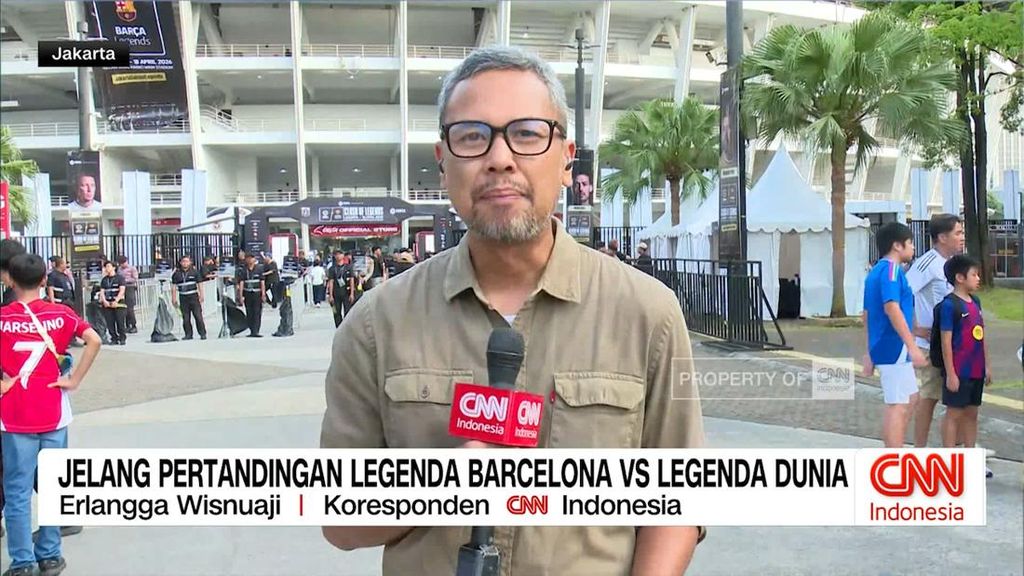 VIDEO: Jelang Pertandingan Legenda Barcelona vs Legenda Dunia