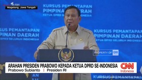 VIDEO: Arahan Presiden Prabowo kepada Ketua DPRD se-Indonesia