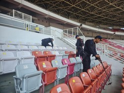 Brimob Polda Metro Jaya Sterilisasi GBK Jelang Clash of Legends 2026