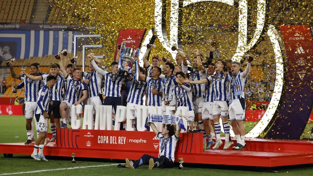FOTO: Real Sociedad Juara Copa del Rey
