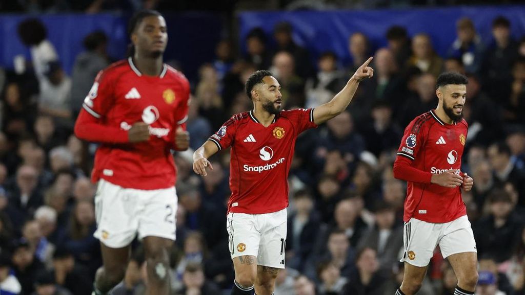 Hasil Liga Inggris: MU Bungkam Chelsea di Stamford Bridge