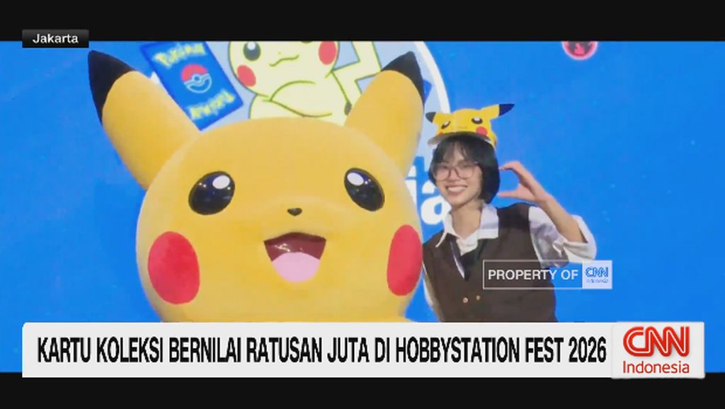 VIDEO: Kartu Koleksi Bernilai Ratusan Juta di Hobystasion Fest 2026