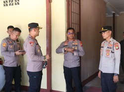 Disidak Wakapolda, Polres Bangka Barat Tunjukkan Kesiapsiagaan Personel