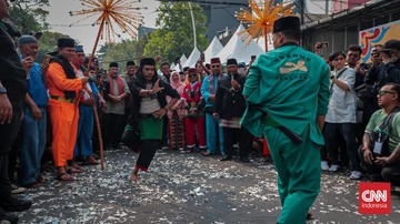 FOTO: Kemeriahan Budaya Betawi dalam Lebaran Tenabang 2026