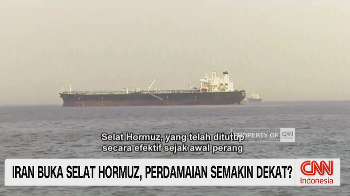VIDEO: Iran Buka Selat Hormuz, Perdamaian Semakin Dekat?