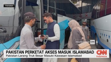 VIDEO: Negosiasi Belum Pasti, Pakistan Perketat Keamanan di Islamabad