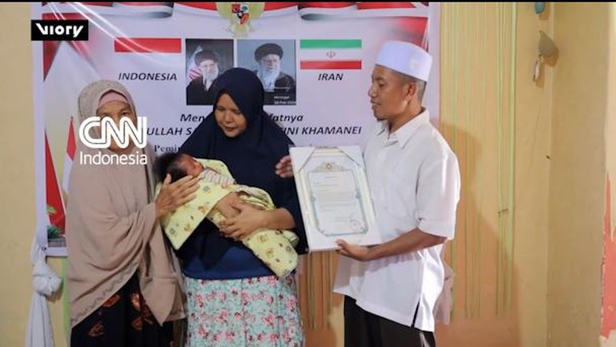Pasangan Asal Riau Kasih Nama Anak 'ali Khamenei'