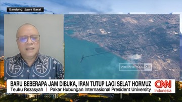 VIDEO: Baru Beberapa Jam Dibuka, Iran Tutup Lagi Selat Hormuz