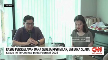 VIDEO: Kasus Penggelapan Dana Gereja Rp28 Miliar, BNI Buka Suara
