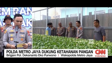 VIDEO: Polda Metro Jaya Dukung Ketahanan Pangan