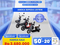 Ada Promo Menggoda Sepeda Listrik di Transmart Full Day Sale
