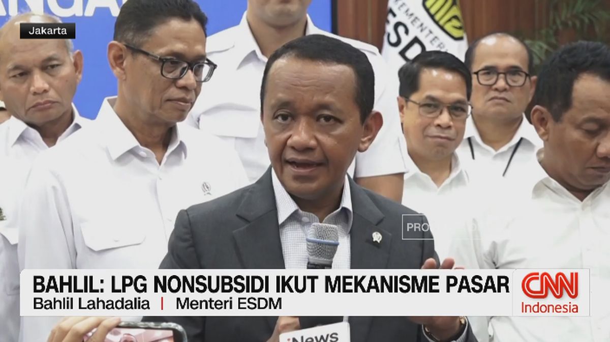 VIDEO: Bahlil: LPG Nonsubsidi Ikut Mekanisme Pasar