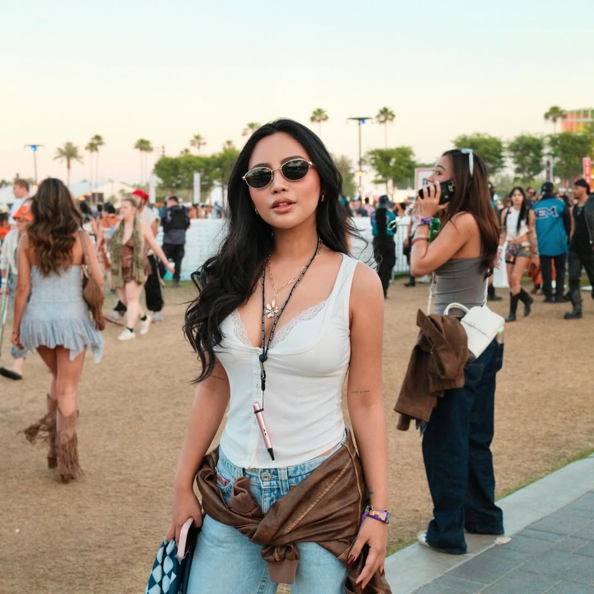 Gaya Fashion Seleb di Coachella